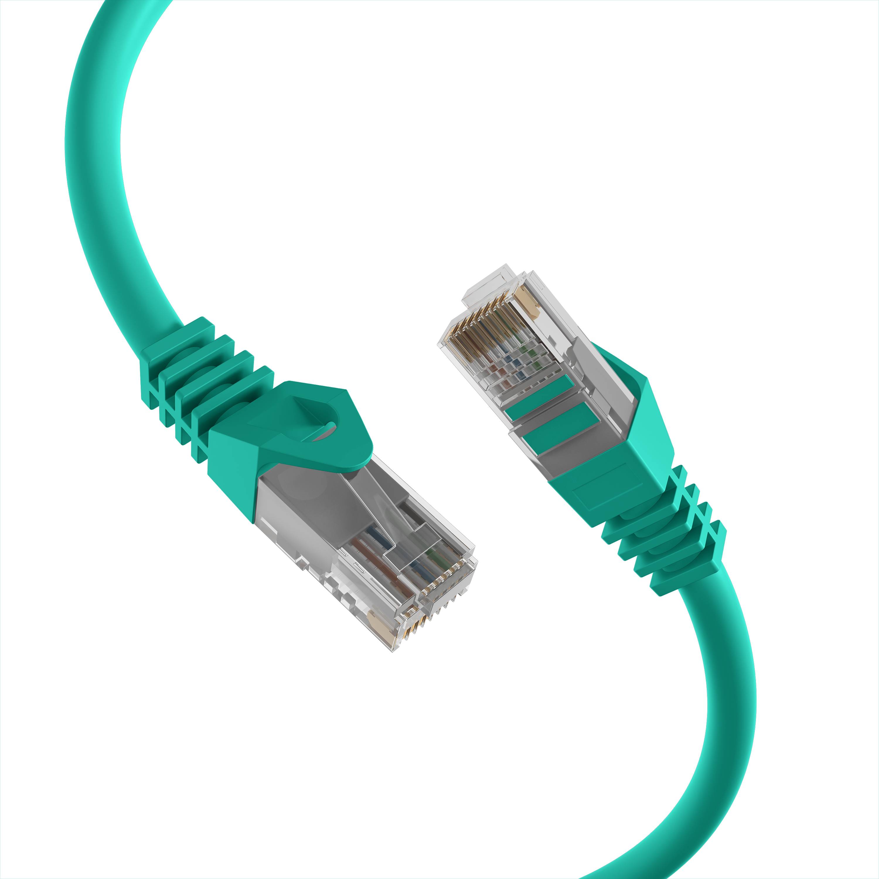 EFB-Elektronik K8110GN.0,5, RJ45 Patchkabel Cat.5e U/UTP LSZH CCA AWG24/7 grün 0,5m-1