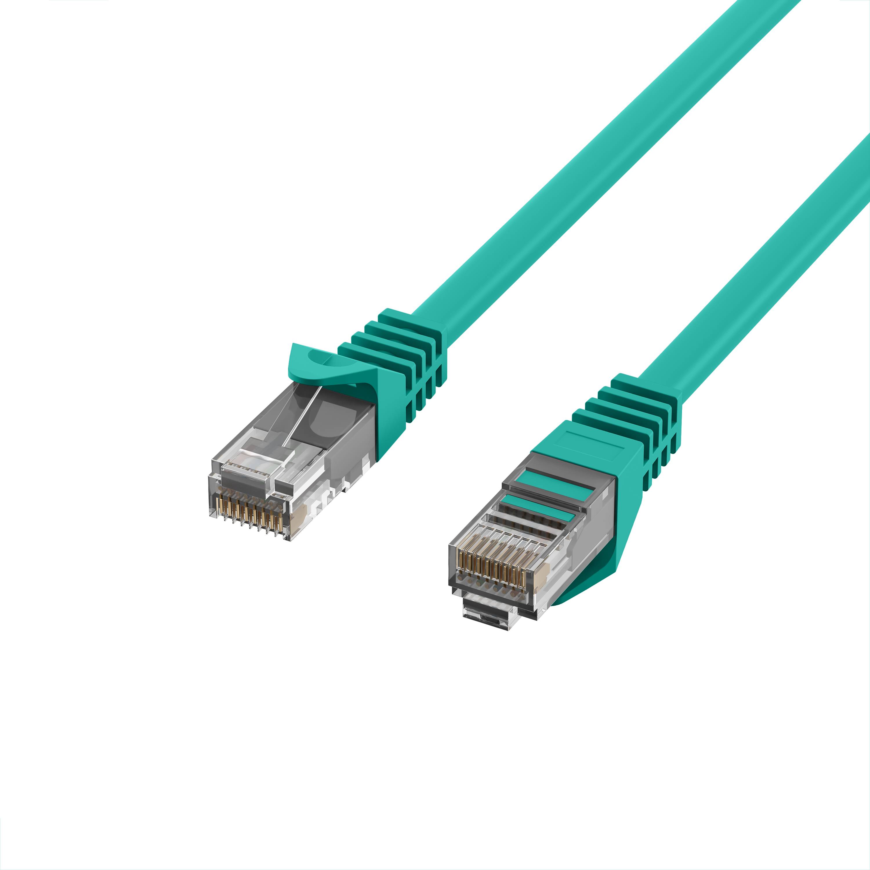 EFB-Elektronik K8110GN.0,5, RJ45 Patchkabel Cat.5e U/UTP LSZH CCA AWG24/7 grün 0,5m-2