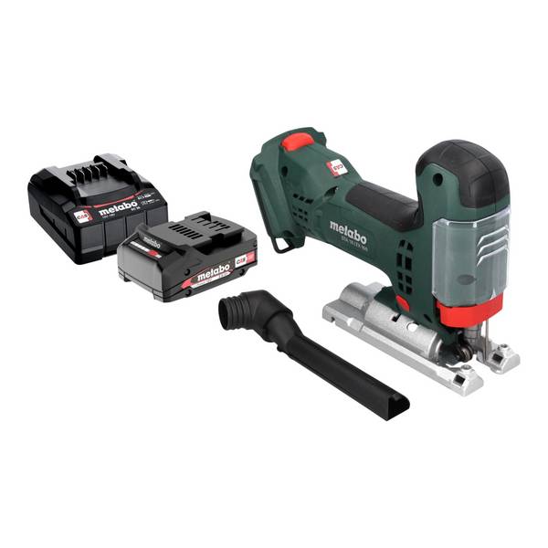 Metabo STA 18 LTX 100 Akku Stichsäge 18 V 100 mm Brushless + 1x Akku 2,0 Ah + Ladegerät