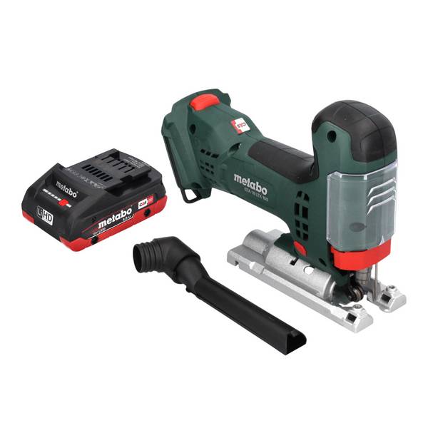 Metabo STA 18 LTX 100 Akku Stichsäge 18 V 100 mm Brushless + 1x LiHD Akku 4,0 Ah - ohne Ladegerät