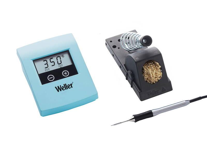 Weller Akku-Lötstation WSM 1C 240 V 50 W hellblau / schwarz-0
