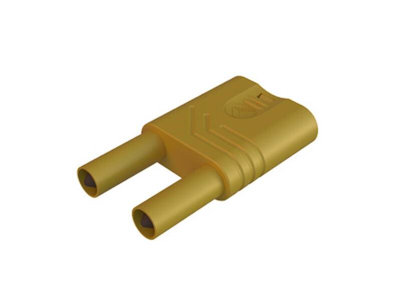 HIRSCHMANN Test & Measurement KST S WS Kurzschlussstecker gelb-0
