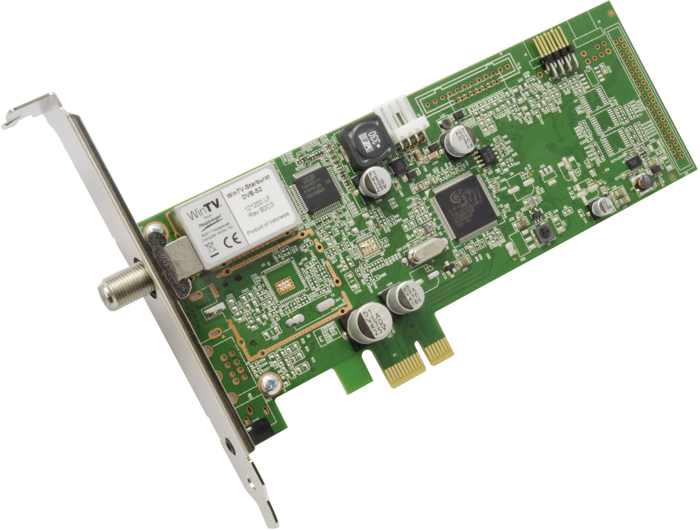 DVB-S (Sat) PCIe-Karte Hauppauge WinTV-Starburst mit Fernbedienung