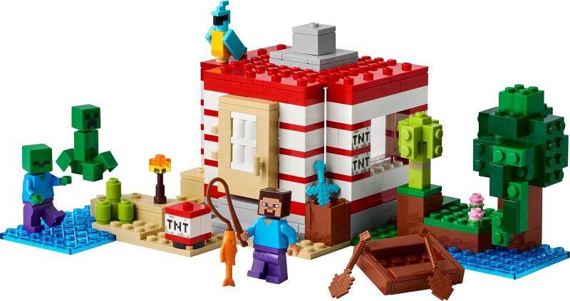 LEGO - 21275 Minecraft Das TNT-Dschungelhaus-0