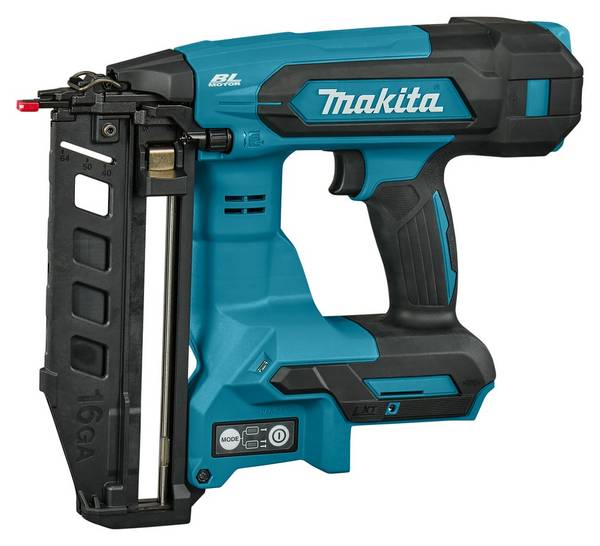 Makita Akku-Stauchkopfnagler 16ga, 19-64 mm, DBN601Z, incl. Zubehör, Karton
