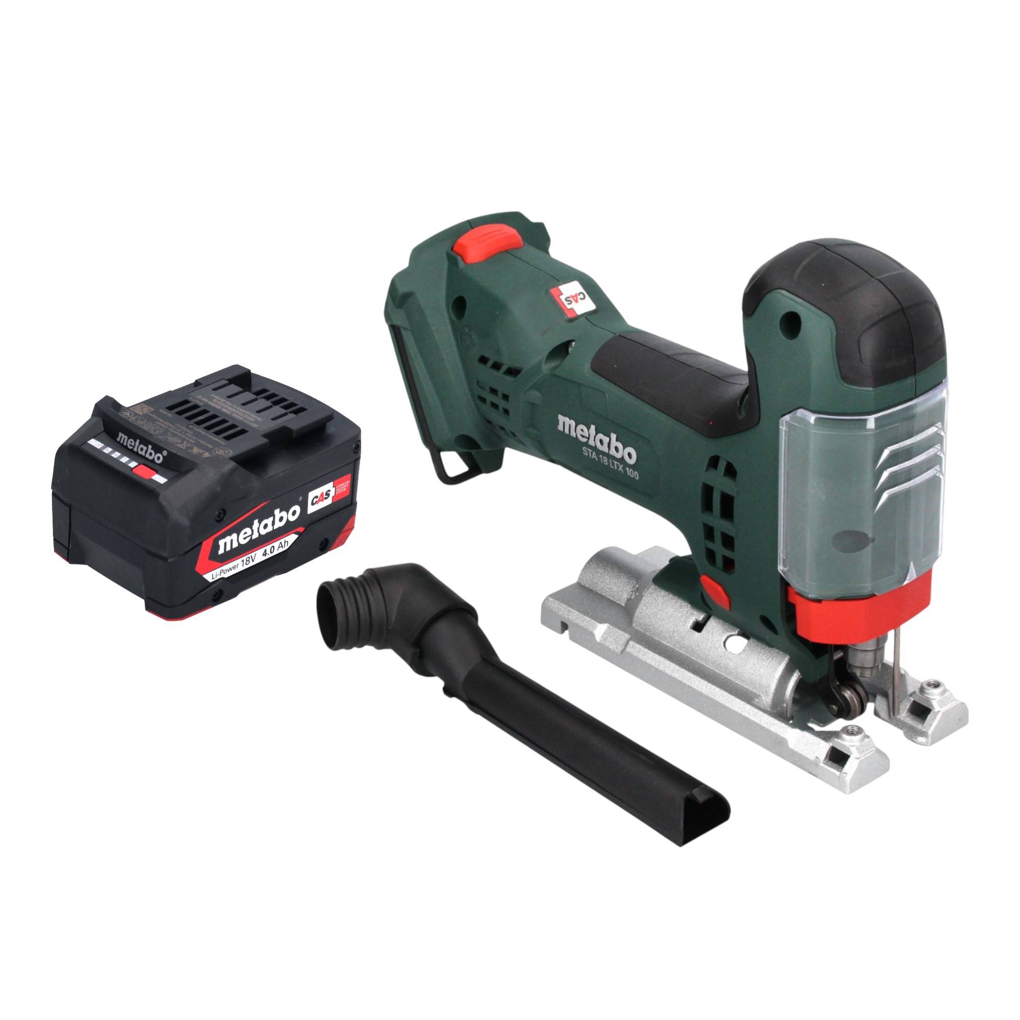 Metabo STA 18 LTX 100 Akku Stichsäge 18 V 100 mm Brushless + 1x Akku 4,0 Ah - ohne Ladegerät-0