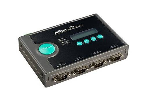 MOXA Serieller Geräteserver NPort 5450 RS-232/422/485 (19006175)-1
