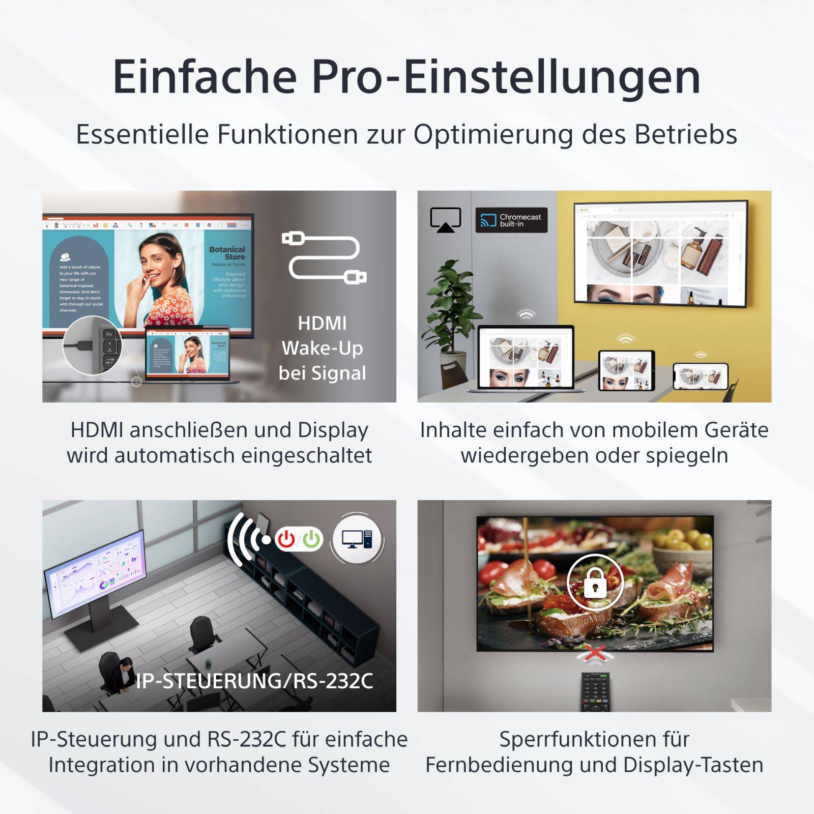 FW-55EZ20L 55IN LED 4K 350 CD/M HDR SIMPLE PRO MODE-1