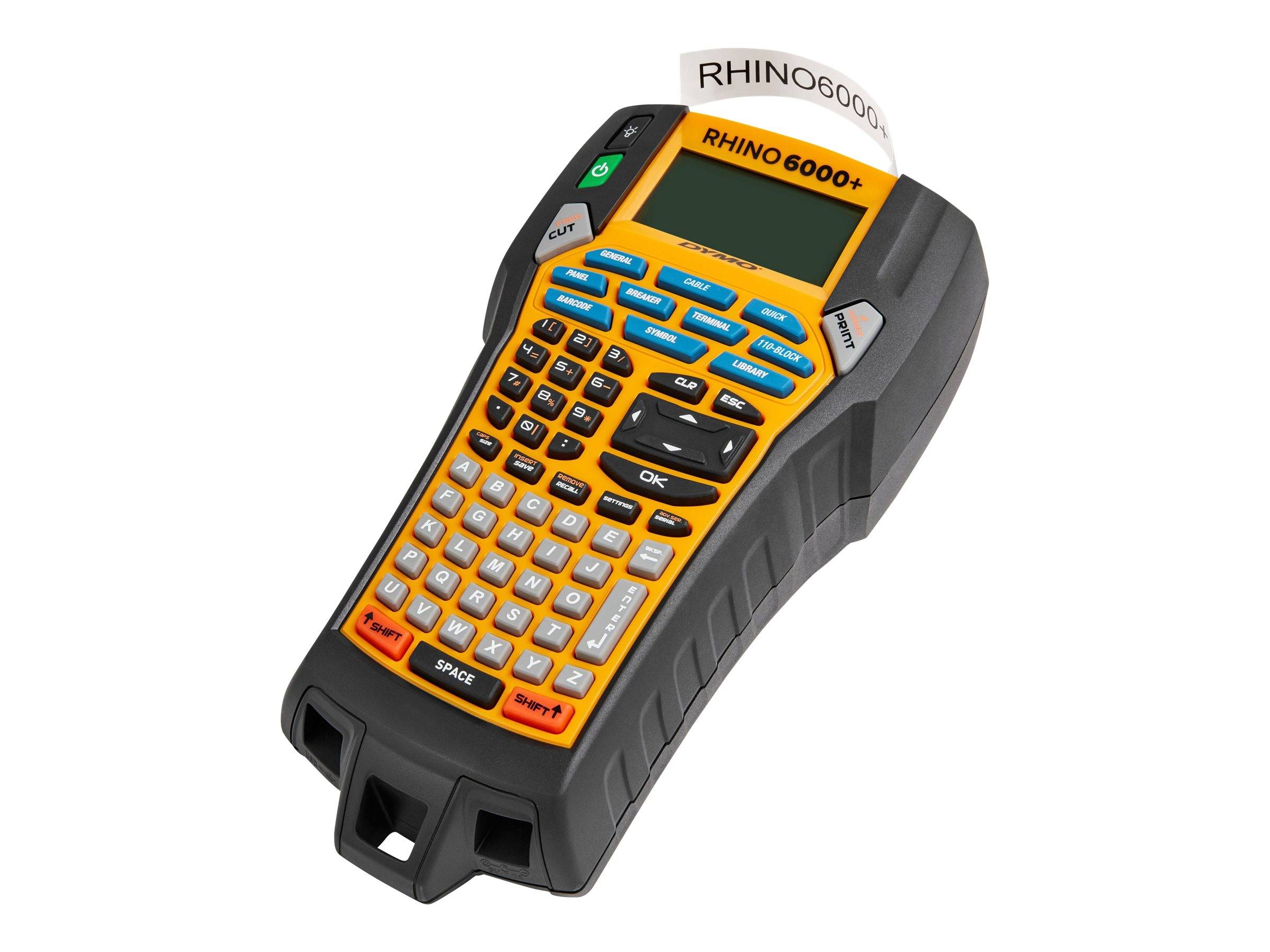 Dymo Rhino 6000+ - Beschriftungsgerät - s/w - Thermotransfer - Rolle (2,4 cm) --2