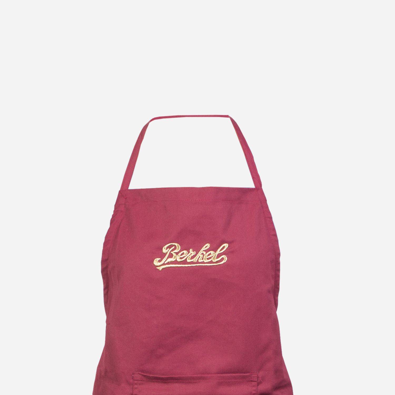Berkel Küchenschürze - Rot/Gold-1