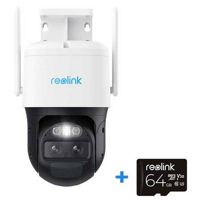 Reolink Trackmix Series G770 - Netzwerk-Überwachungskamera - PTZ - Drehplattform - Außenbereich - wasserfest - Farbe (T-0