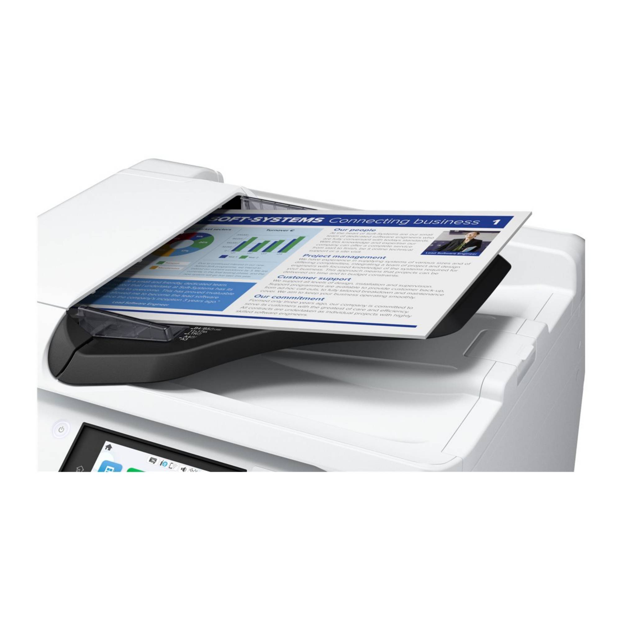Epson WorkForce Pro EM-C8100RDWF - Multifunktionsdrucker - Farbe - Tintenstrahl - A3 (Medien)-1