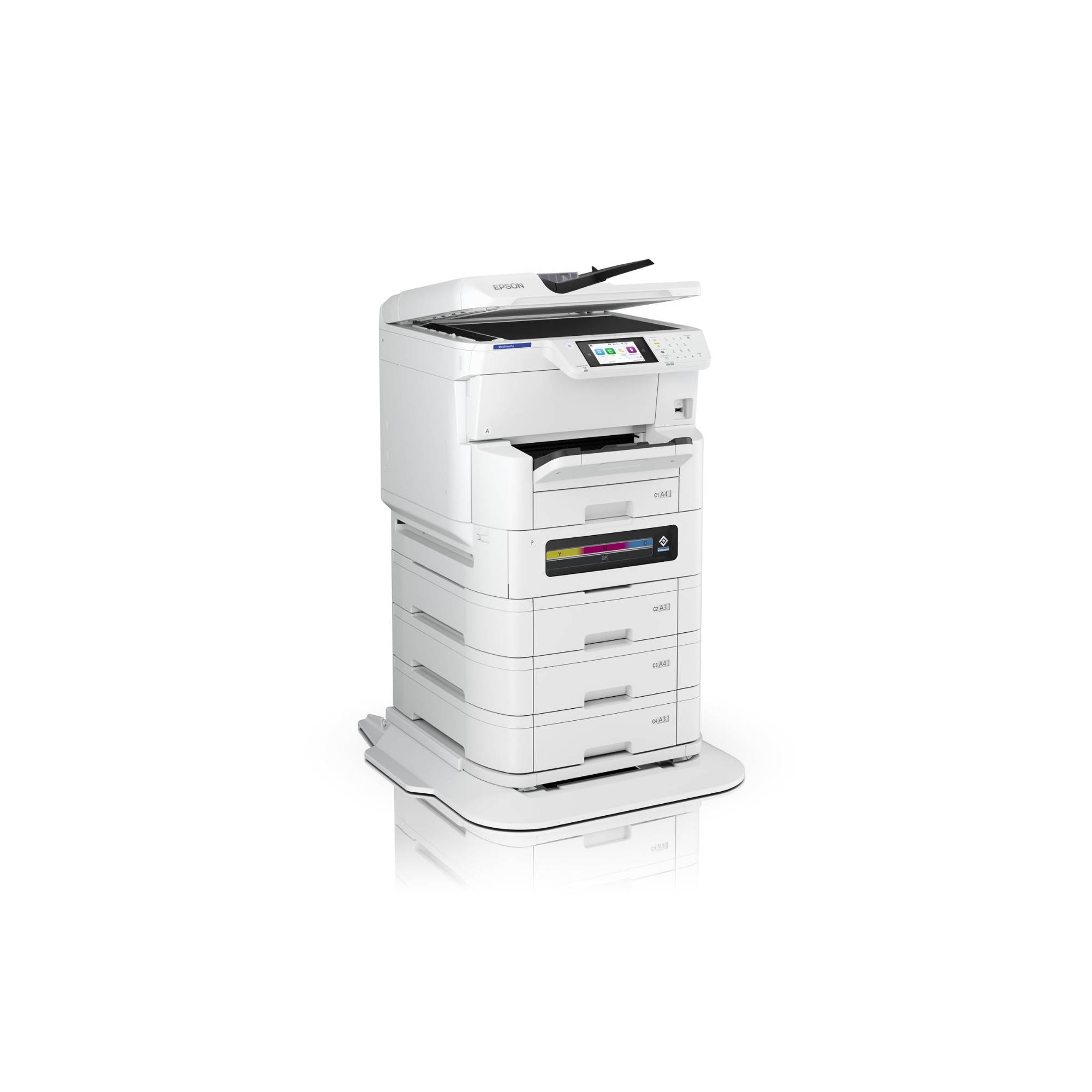 Epson WorkForce Pro EM-C8100RDWF - Multifunktionsdrucker - Farbe - Tintenstrahl - A3 (Medien)-4