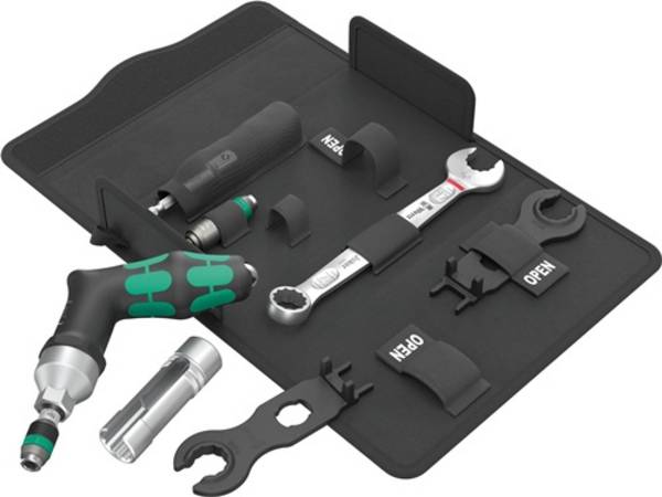 Photovoltaikwerkzeugset 9524 7-tlg.3,0-6,0 Nm einstellb.WERA