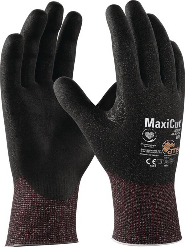 Schnittschutzhandschuhe MaxiCut® Ultra™ 44-6745F Gr.9 schwarz EN 388 PSA II