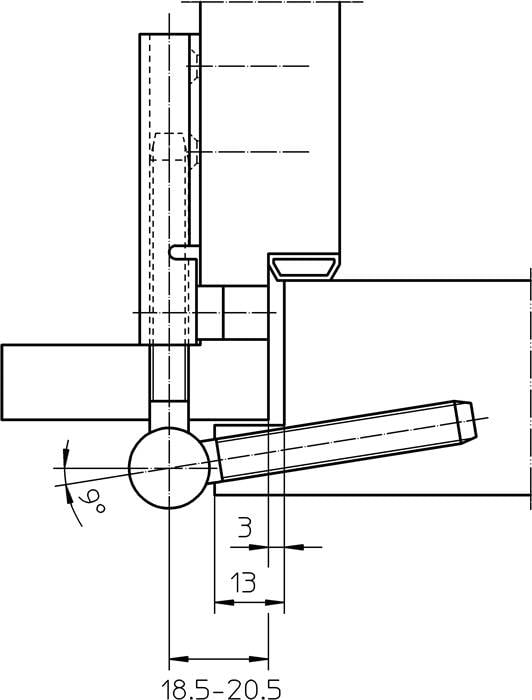 Flügelteil V 0026 WF 3-tlg.STA vern.100 St./VE SIMONSWERK-3