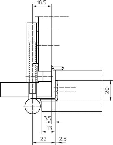 Flügelteil V 0037 WF 3-tlg.STA vern.SIMONSWERK-3