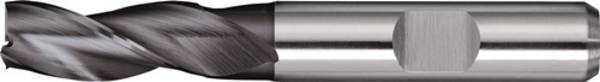 Bohrnutenfräser DIN 844 TypN D.18mm HSS-Co8 TiCN Weldon Z.3 lang TECWERK