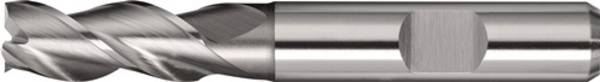 Bohrnutenfräser DIN 844 Typ W D.6mm HSS-Co8 Weldon Z.3 kurz TECWERK