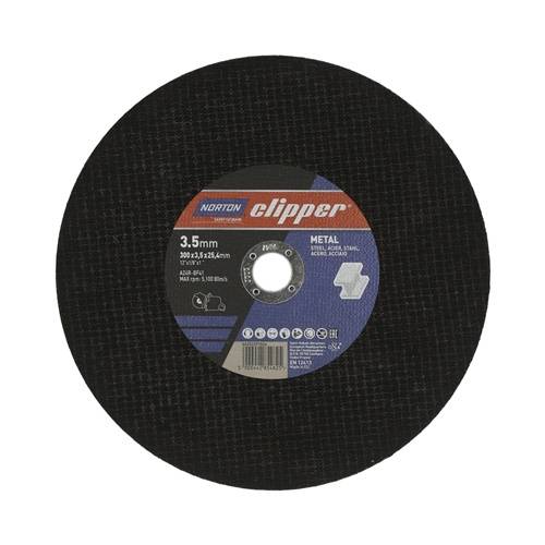 Trennscheibe D300x3,5mm Typ 41 Metall Bohr.25,4mm NORTON CLIPPER-0