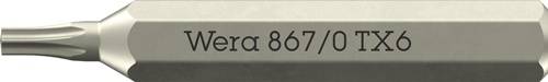 Wera Werkzeuge GmbH Bit 867/0 Micro TX 6 L.30mm WERA 05058131001-0