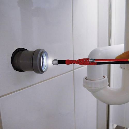 Rohrkamera RC 3 Kabel-L.15+30m Kamerakopf-D.13mm RUNPOTEC-3