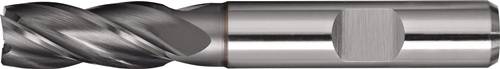 Schaftfräser DIN 844 TypN D.14mm HSS-Co8 TiCN Weldon Z.4 kurz TECWERK