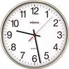 Peweta KG (GmbH + Co) Wanduhr Quarzuhr Ku.silber D.250mm 1,5V arabische Zahlen PEWETA 44.130.213