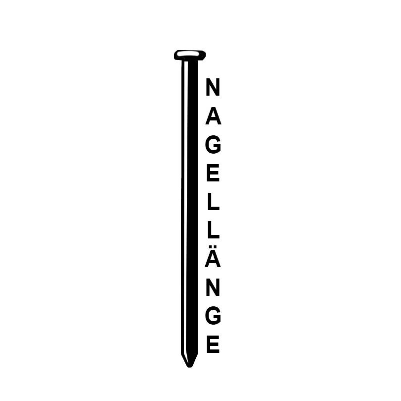 Prebena Streifennägel RK31/80BK Glattschaft-3