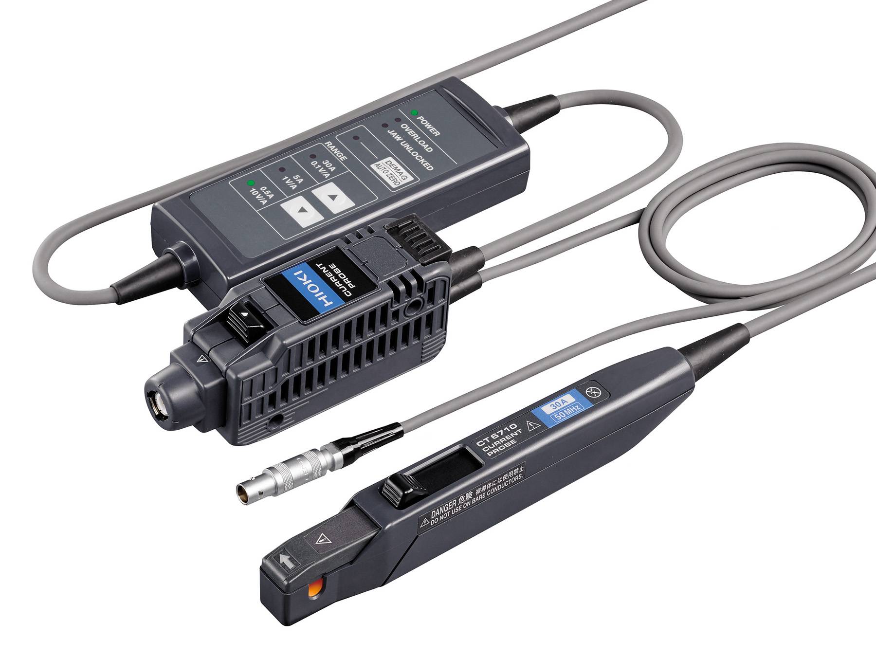 Hioki CT6710 - AC/DC Mehrbereichs-Stromzange, 30 A / 50 MHz-0