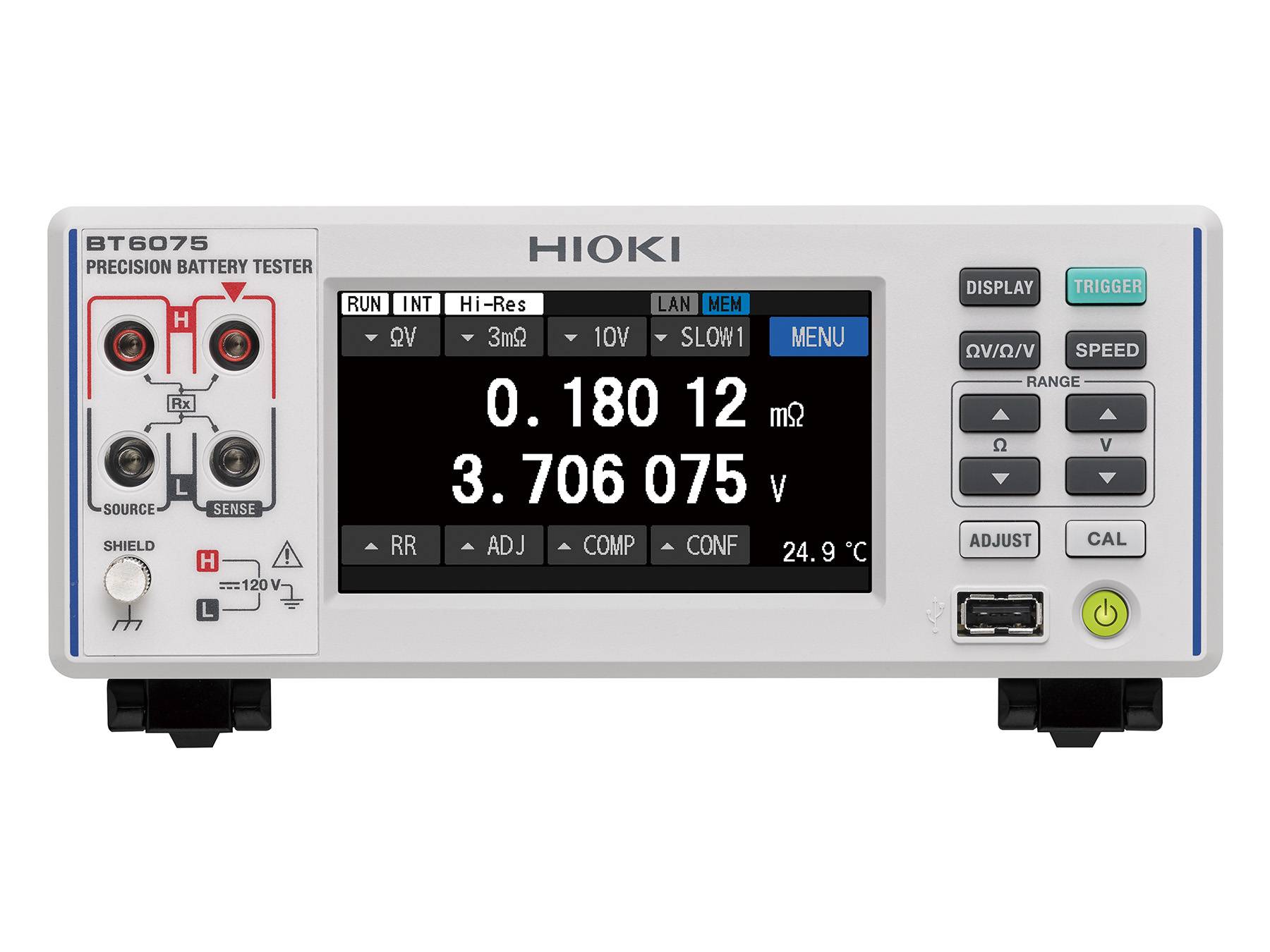 Hioki BT6075 - 2-in-1 Präzisions-Batterietester und Voltmeter-2