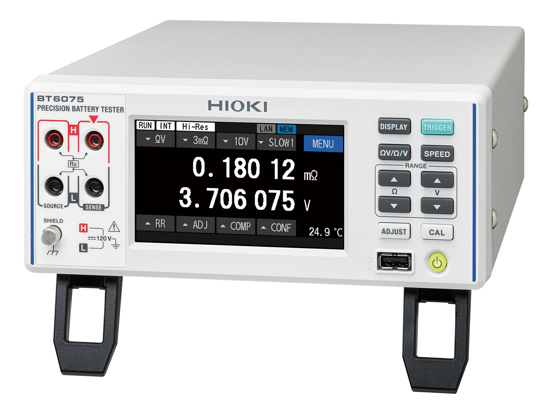 Hioki BT6075 - 2-in-1 Präzisions-Batterietester und Voltmeter-3