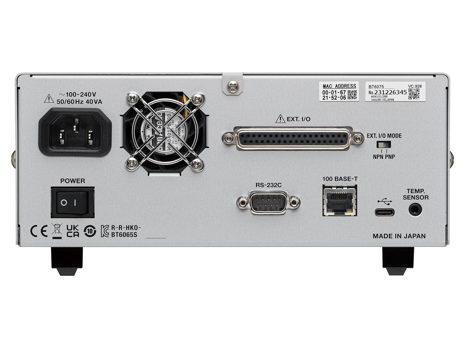 Hioki BT6075 - 2-in-1 Präzisions-Batterietester und Voltmeter-4