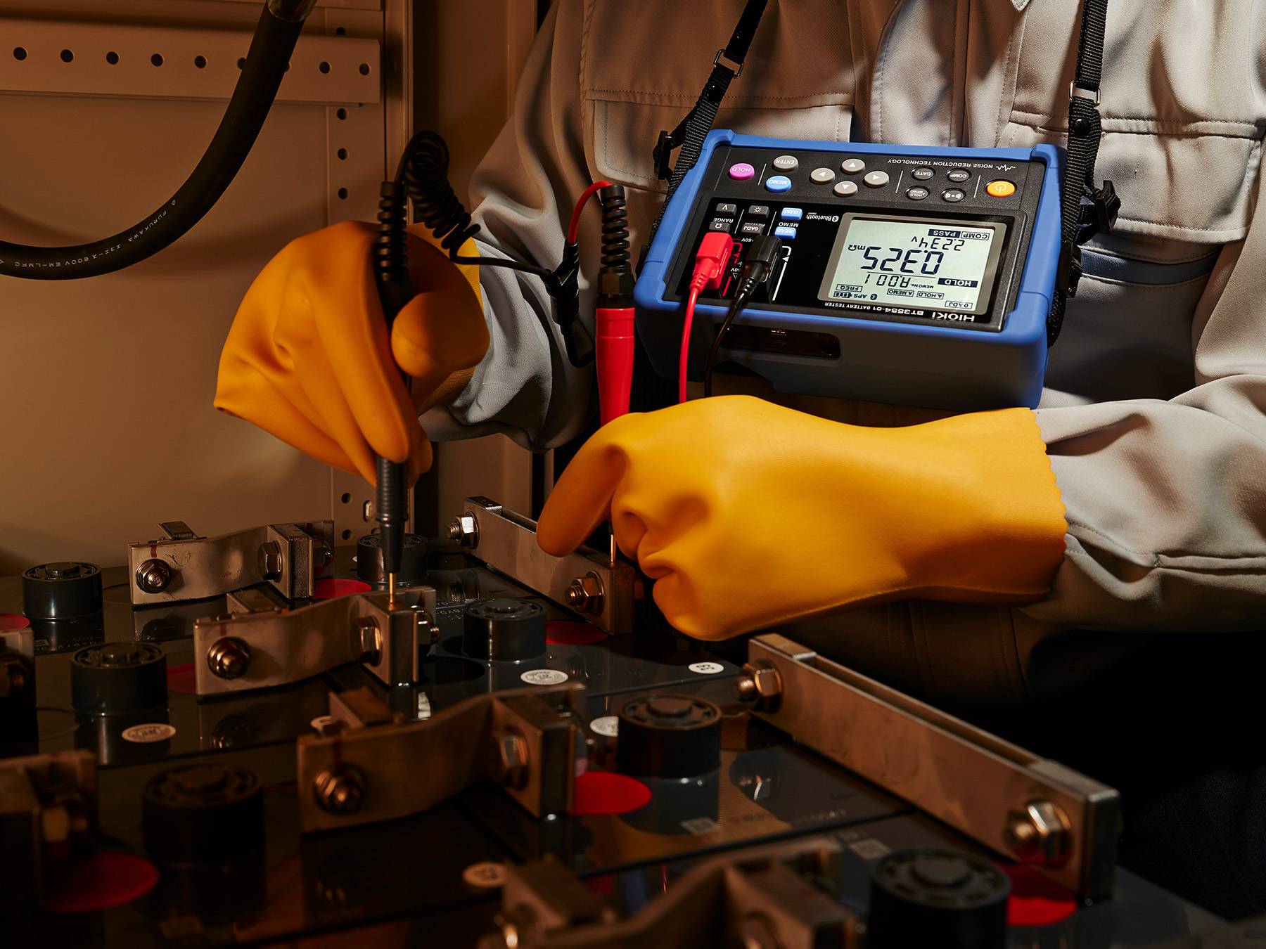 Hioki BT3554-50 - Tragbarer Batterietester, DC-Spannung und AC-Widerstand-3