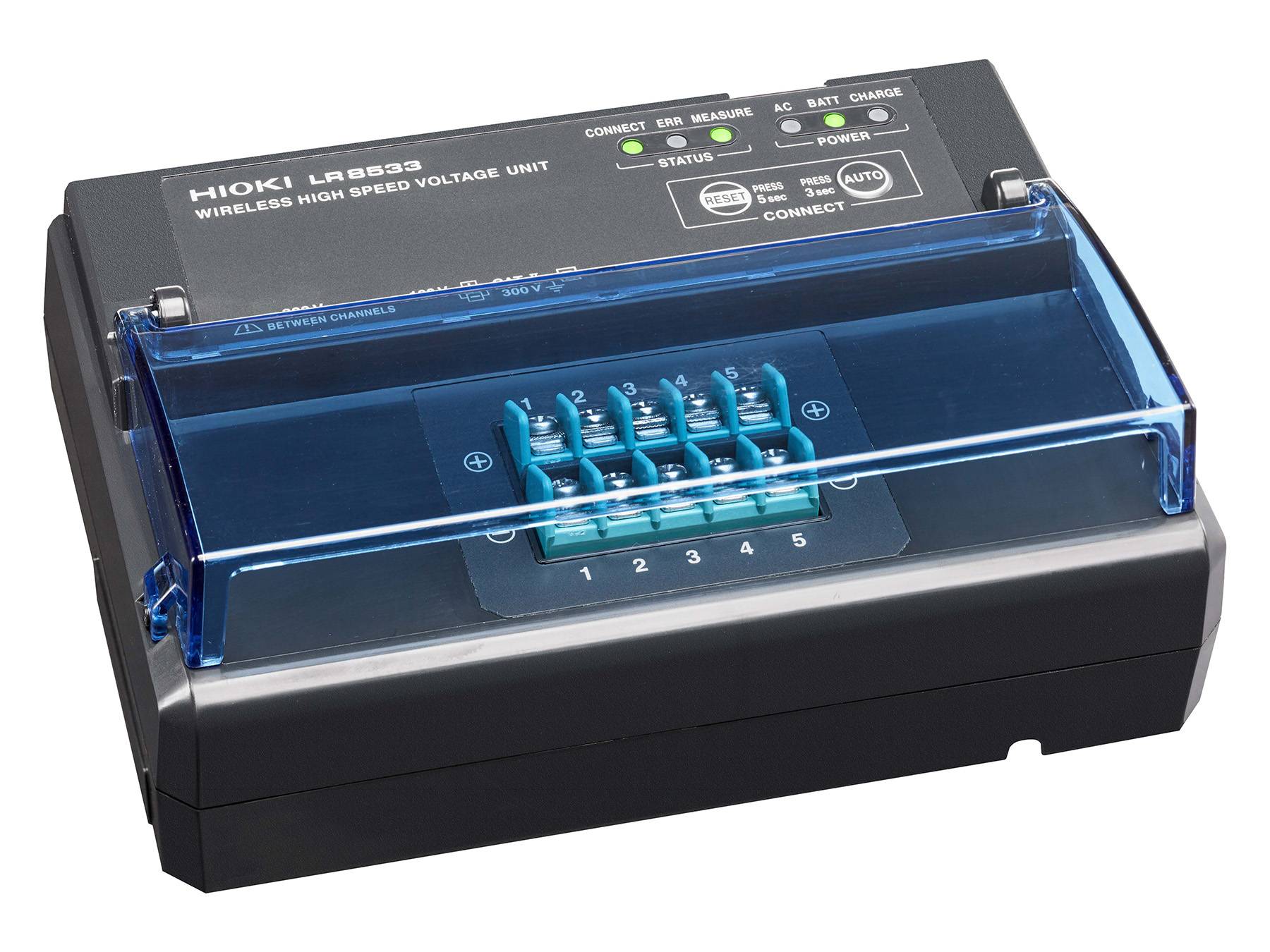 Hioki LR8533 - Drahtloses 5-Kanal Loggermodul für Spannung, 1 ms-0