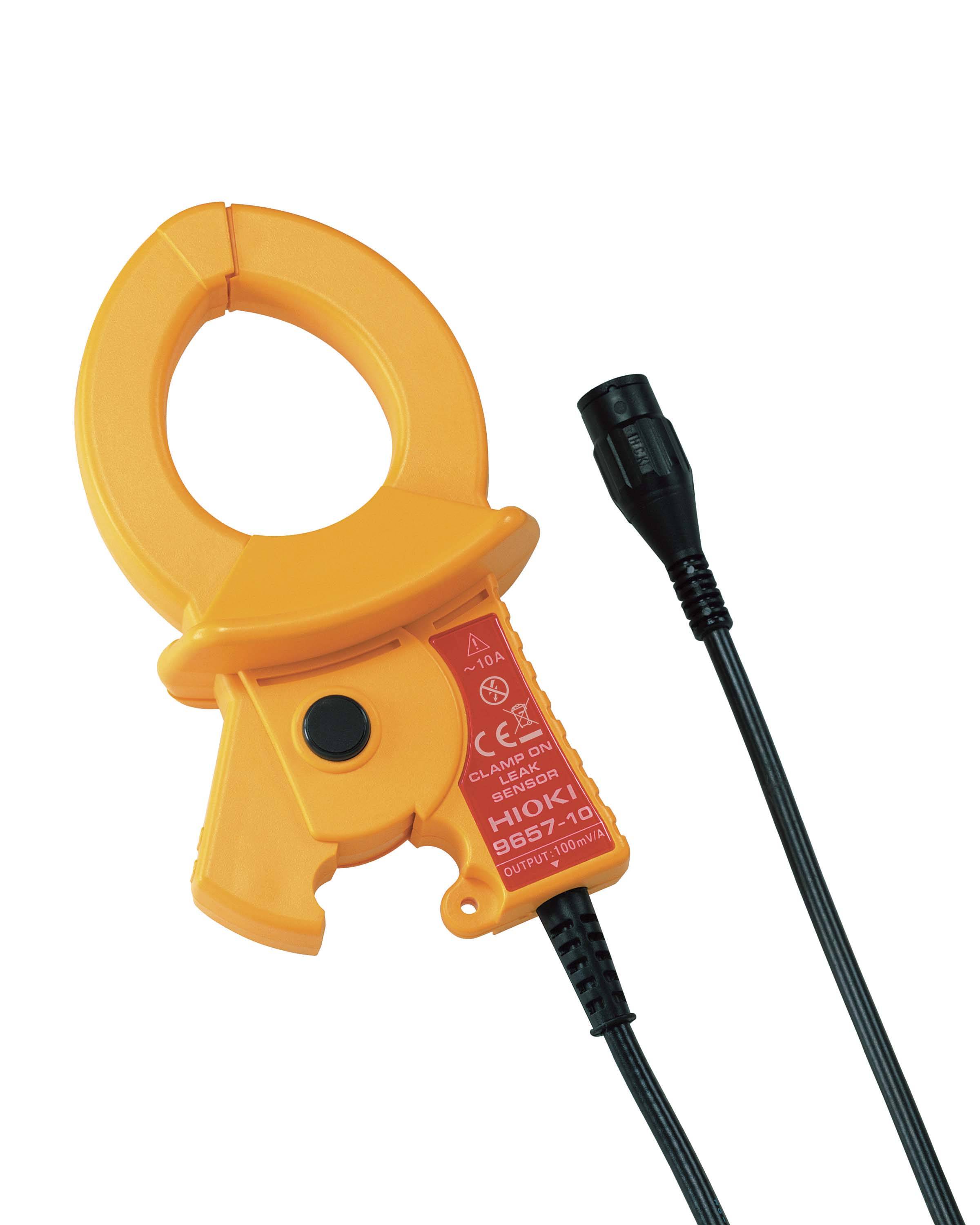 Hioki 9657-10 - Präziser AC Ableitstrom-Zangensensor, 10 A, 40 Hz bis 5 kHz-0