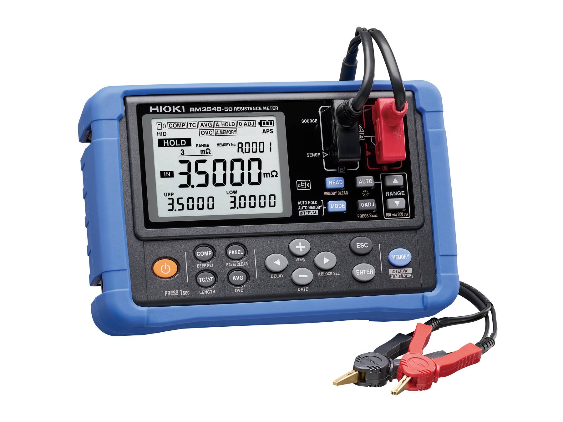 Hioki RM3548-50 - Tragbares Widerstandsmessgerät-0