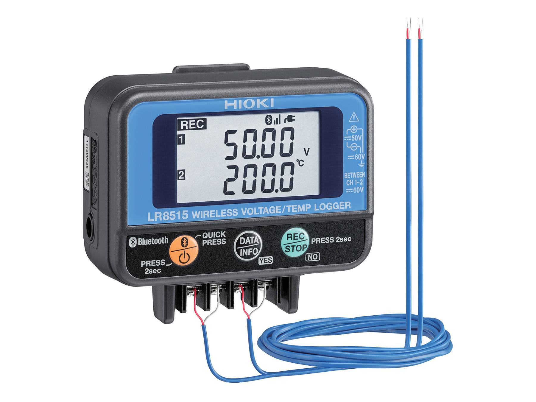 Hioki LR8515 - Bluetooth Spannungs-/Temperaturlogger-0