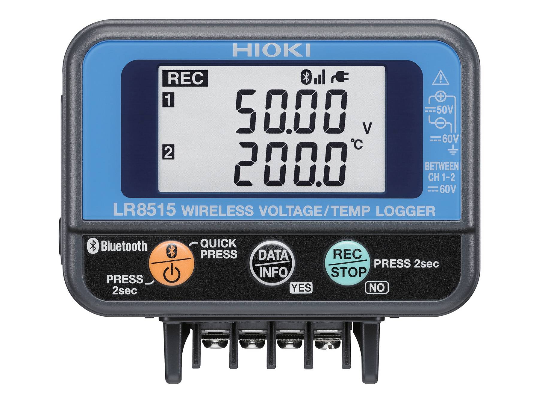 Hioki LR8515 - Bluetooth Spannungs-/Temperaturlogger-1