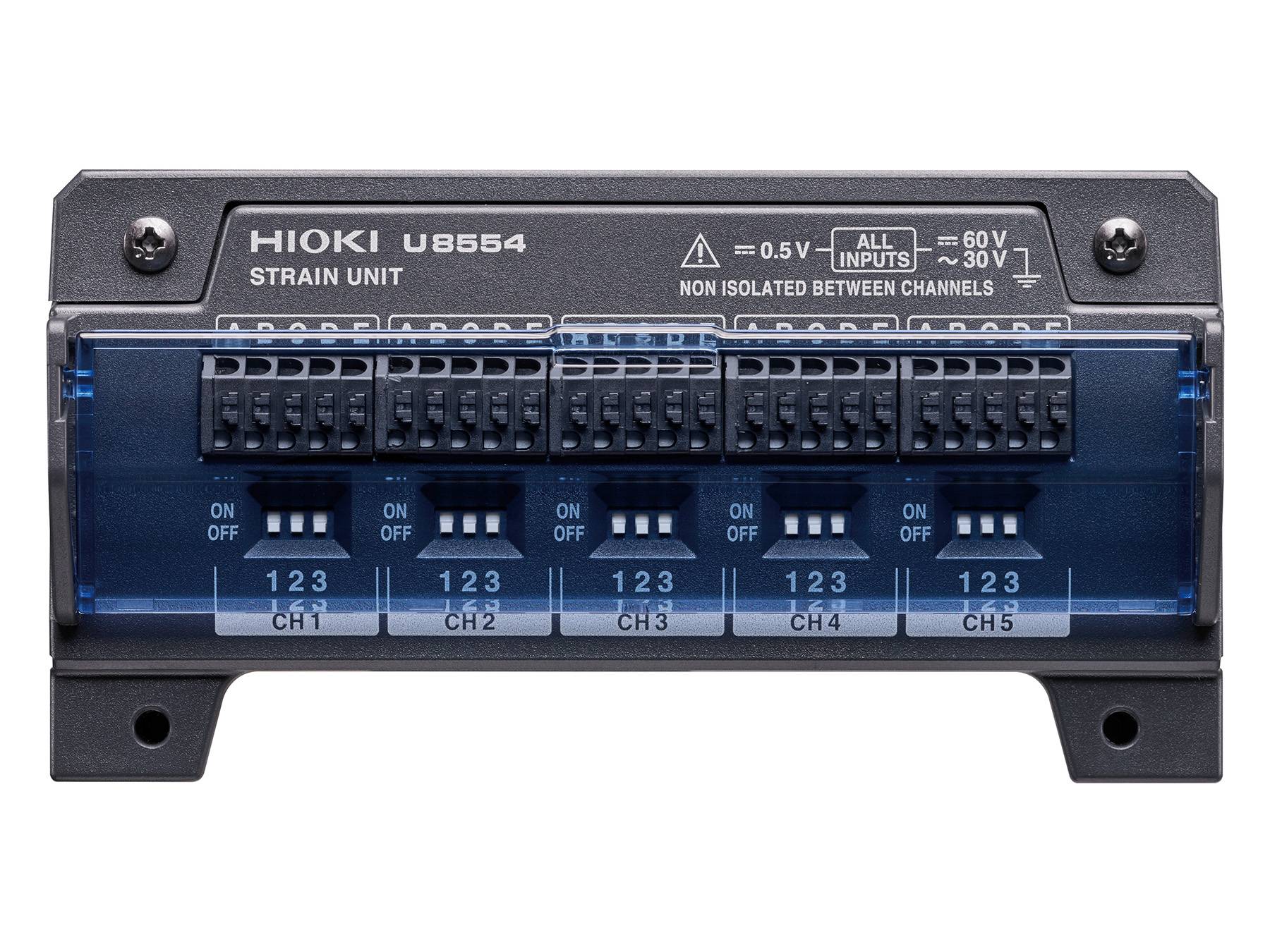 Hioki U8554 - 5-Kanal-Loggermodul für Dehnmessstreifen, 1 ms-1