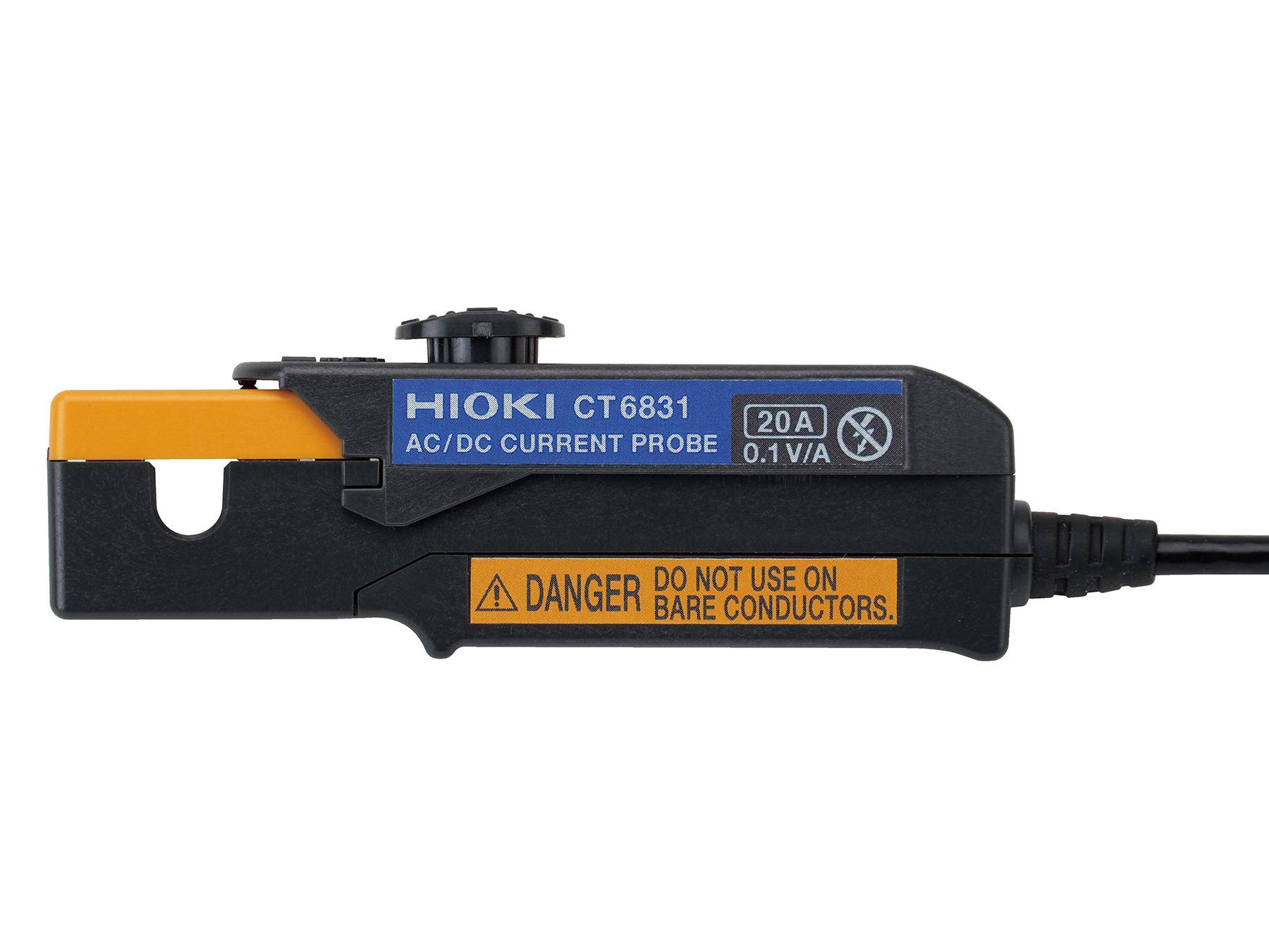 Hioki CT6831 - Ultrakompakte AC/DC-Stromzange, 20 A / 100 kHz-0