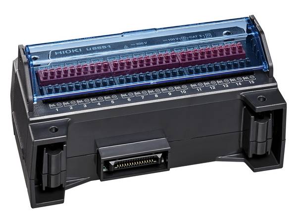 Hioki U8551 - 15-Kanal-Loggermodul für Spannung, Temperatur und Widerstand, 10 ms