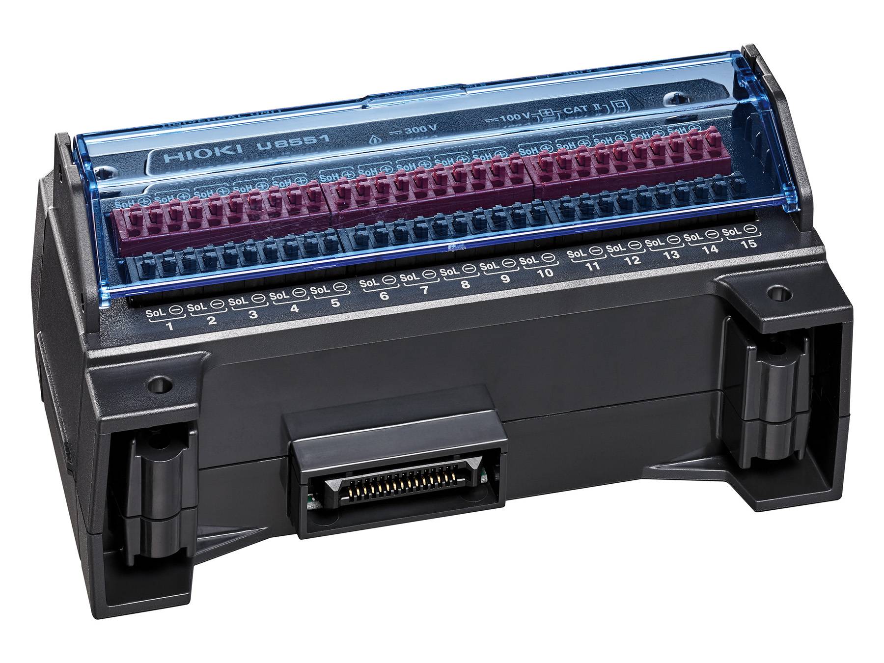 Hioki U8551 - 15-Kanal-Loggermodul für Spannung, Temperatur und Widerstand, 10 ms-0