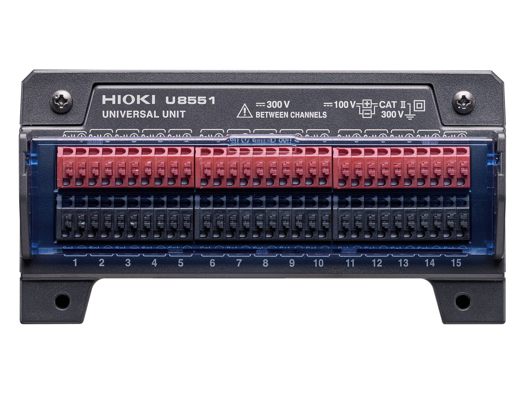 Hioki U8551 - 15-Kanal-Loggermodul für Spannung, Temperatur und Widerstand, 10 ms-2