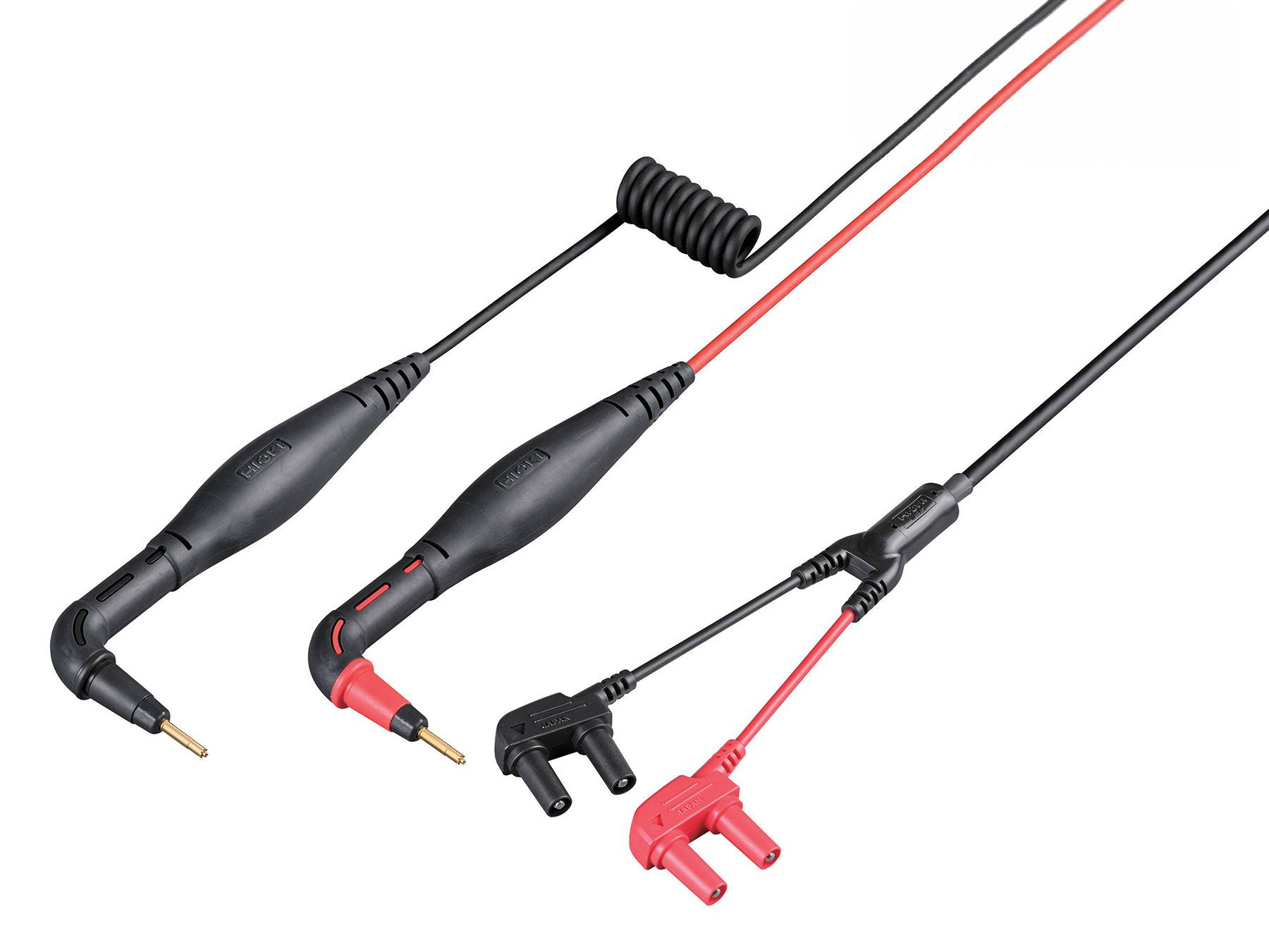 Hioki L2020 - Prüfkabel mit abgewinkelter Federkontaktspitze-0