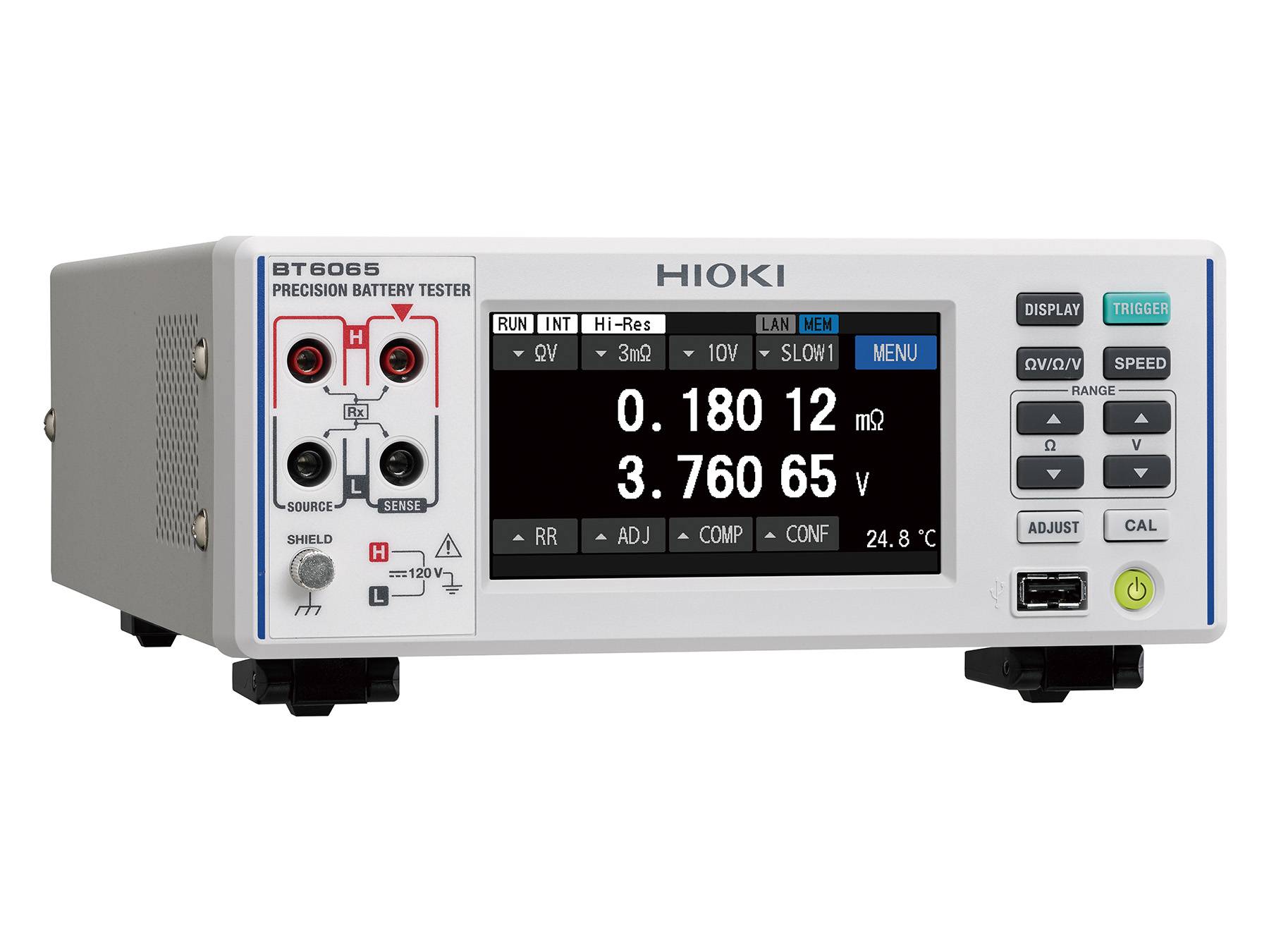 Hioki BT6065 - 2-in-1 Präzisions-Batterietester und Voltmeter-0