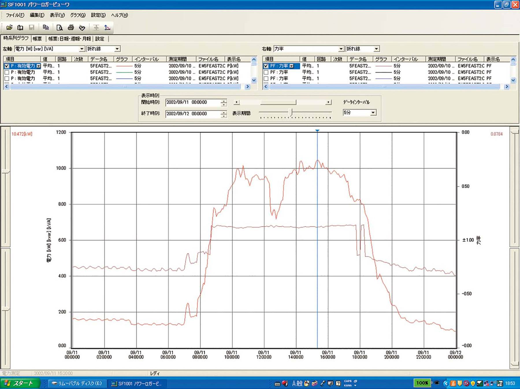 Hioki SF1001 - Software zur Anzeige, Analyse und Berichterstellung von Messdaten aus Hioki Energie-Loggern-2