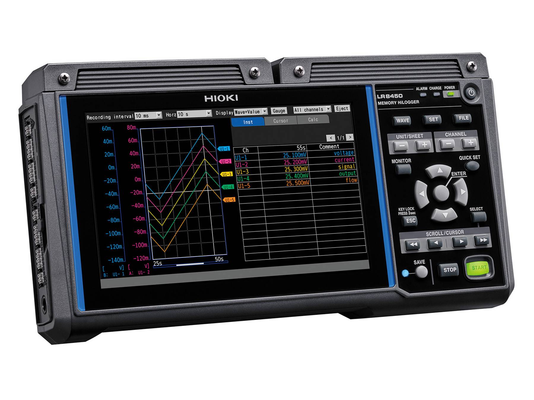 Hioki LR8450 - Modularer Mehrkanal-Datenlogger-4