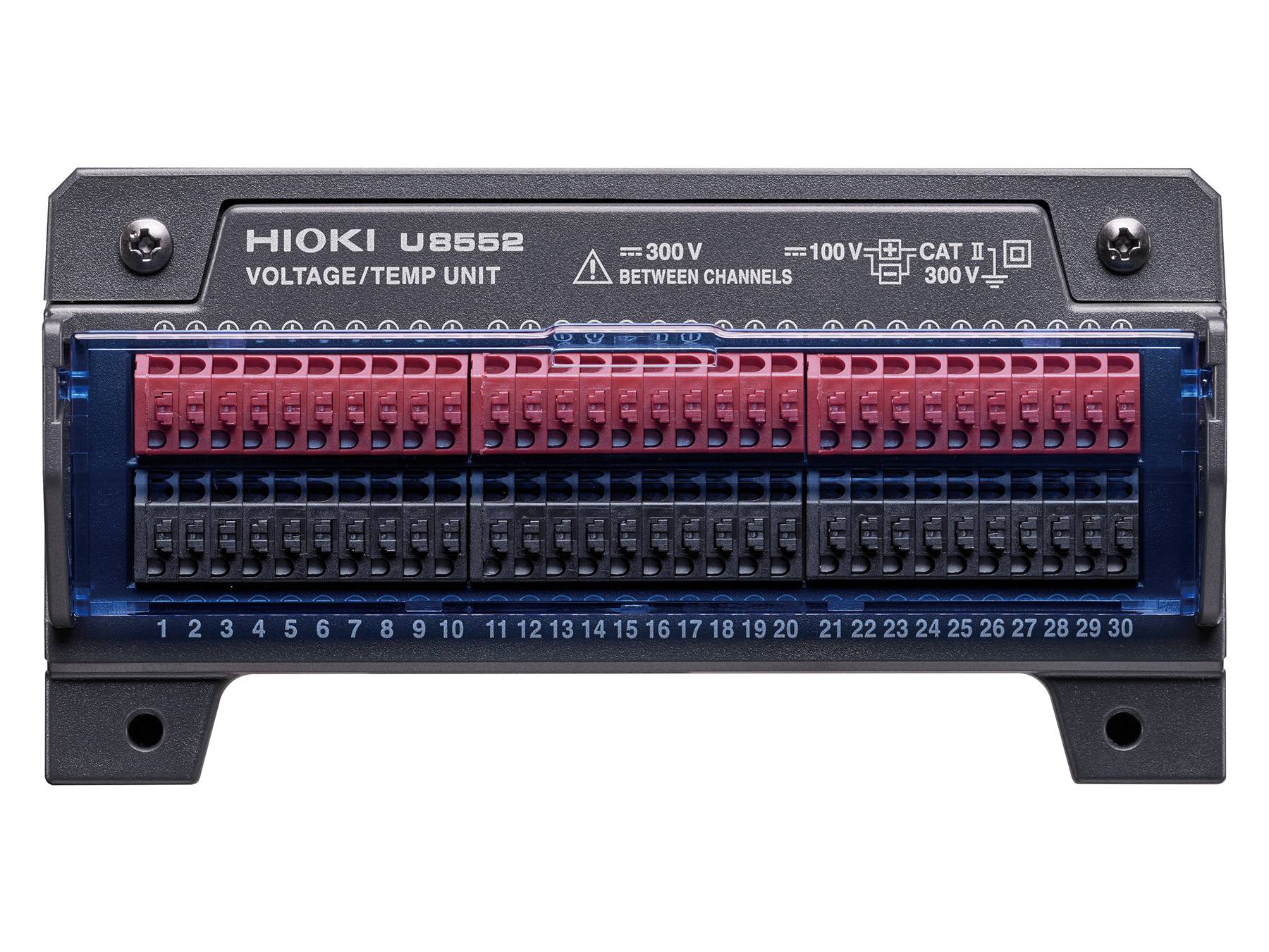 Hioki U8552 - 30-Kanal-Loggermodul für Spannung und Temperatur, 10 ms-2