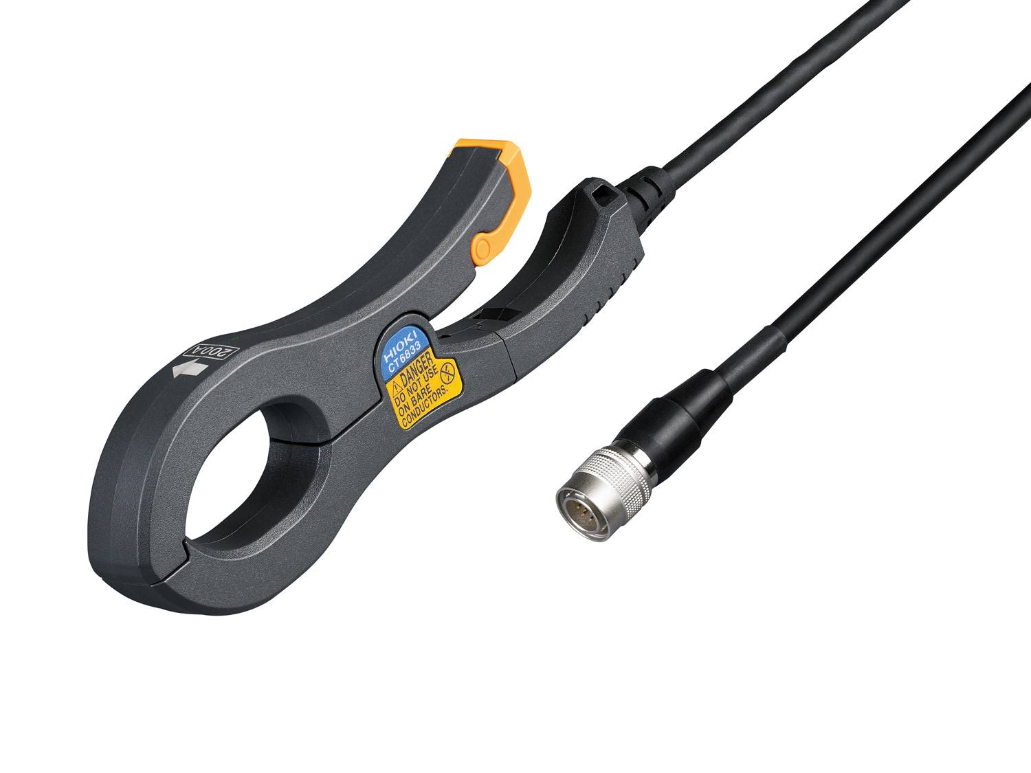 Hioki CT6833 - Schlanke, hochgenaue AC/DC-Stromzange, 200 A / 50 kHz-0